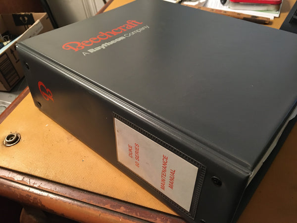 Duke B60 Checklist.pdf Beechcraft Duke 60, A60 & B60 Shop Service Manual. – G's Plane Stuff
