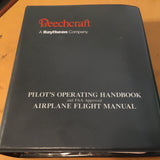 Raytheon Beechcraft Flight Manual for Baron 58 & 58A Manual Handbook.