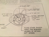 Bendix S-200 Flange Mounted High Tension Magnetos Install, Service & Ops Booklet.