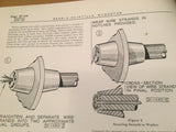 Bendix Scintilla S6N-31 Magneto Service Instructions.