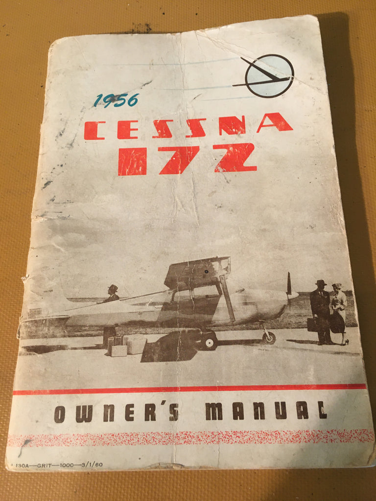 1956 Cessna 172 Owner's Manual.