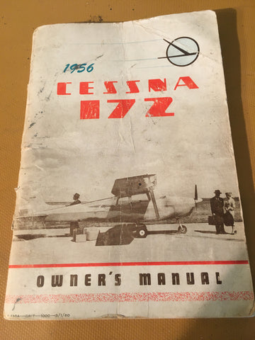 1956 Cessna 172 Owner's Manual.