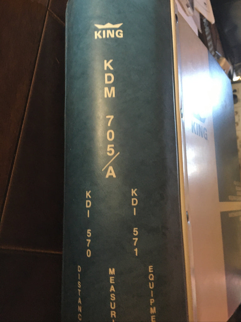 King KDM 705 and 705A DME Service Parts Manual.