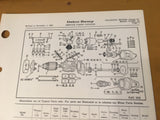Delco-Remy Cranking Motor 1113451 & Up Parts List Instructions