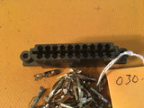 King Bendix 18 pin Dual Edge Install Connector, Black, New with 18 pins.