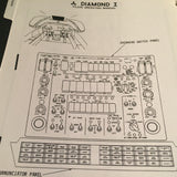 Mitsubishi MU-300 Diamond 1 Airplane Flight Manual.