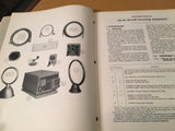 Bendix RA-10C, RA-10D, RA-10CD & RA-10DD Operation, Service & Instruction Manual.