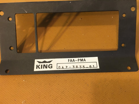 King Radio Small Part:  047-3835-01 aka 047-03835-0001,  Mode Bracket.  NOS.
