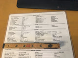 DC-8 Normal Procedures Pilot's Laminated Checklist.