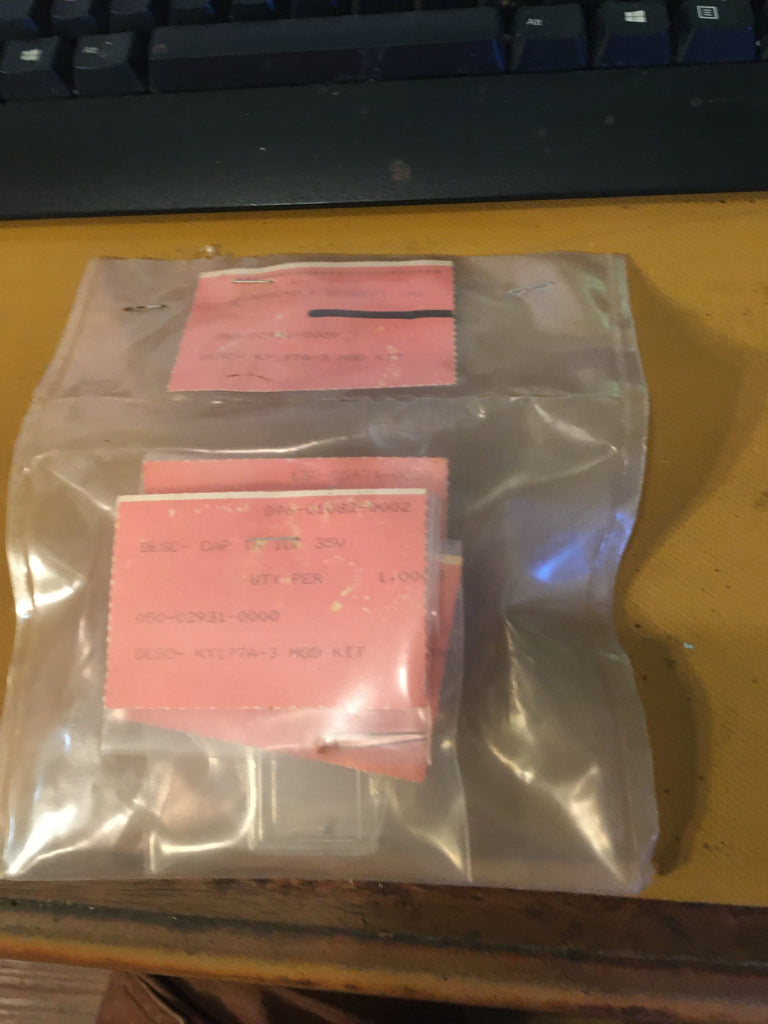 King Radio Small Part:  050-2931-00 aka 050-02931-0000, KY-197A -3 Mod Kit, NOS.