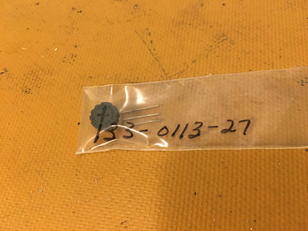 King Small Part: 133-0113-27 aka 133-00113-0027 vari resistor  NOS