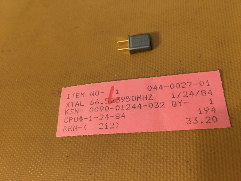 King Radio Small Part:  044-0027-01 aka 044-00027-0001,  NOS.