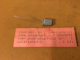 King Radio Small Part:  044-0051-00 aka 044-00051-0000,  103.00mhz Crystal.  NOS.