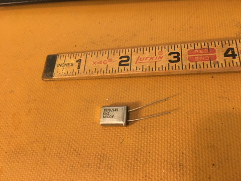 King Radio Small Part:  044-0106-00 aka 044-00106-0000,  3579.545khz Crystal.  NOS.
