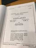 UC-43, GB-2 & Traveller Erection & Service Instructions . aka Staggerwing.