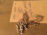 15 King, Bendix, Narco, Collins 030-1046-xx Gold plated install pins, for single edge connector.