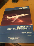 FlightSafety Learjet 40 & Learjet 45 Pilot Training Manual.