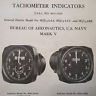 GE Tachometers Mark V 8DJ13 Series Service Parts Manual.