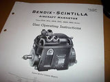 Scintilla Magnetos SF4, SB5 & SB6 Series Operating Documents.