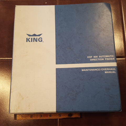 King KDF 800 ADF Service Parts manual.