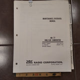 King KN 77 VOR LOC Service manual.