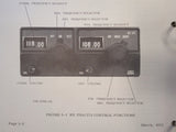 King KX 170A, KX 175 & KY 195 Maintenance & Parts Manual.