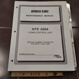 King KFS 598A Comm Control Service Manual.