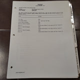 King KFS 598A Comm Control Service Manual.