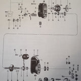Bendix/Scintilla S4R(L)N-20 & S4R(L)N-21 Parts Manual Booklet.