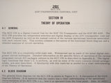 King KCU 578 ADF Transponder Control Service manual.