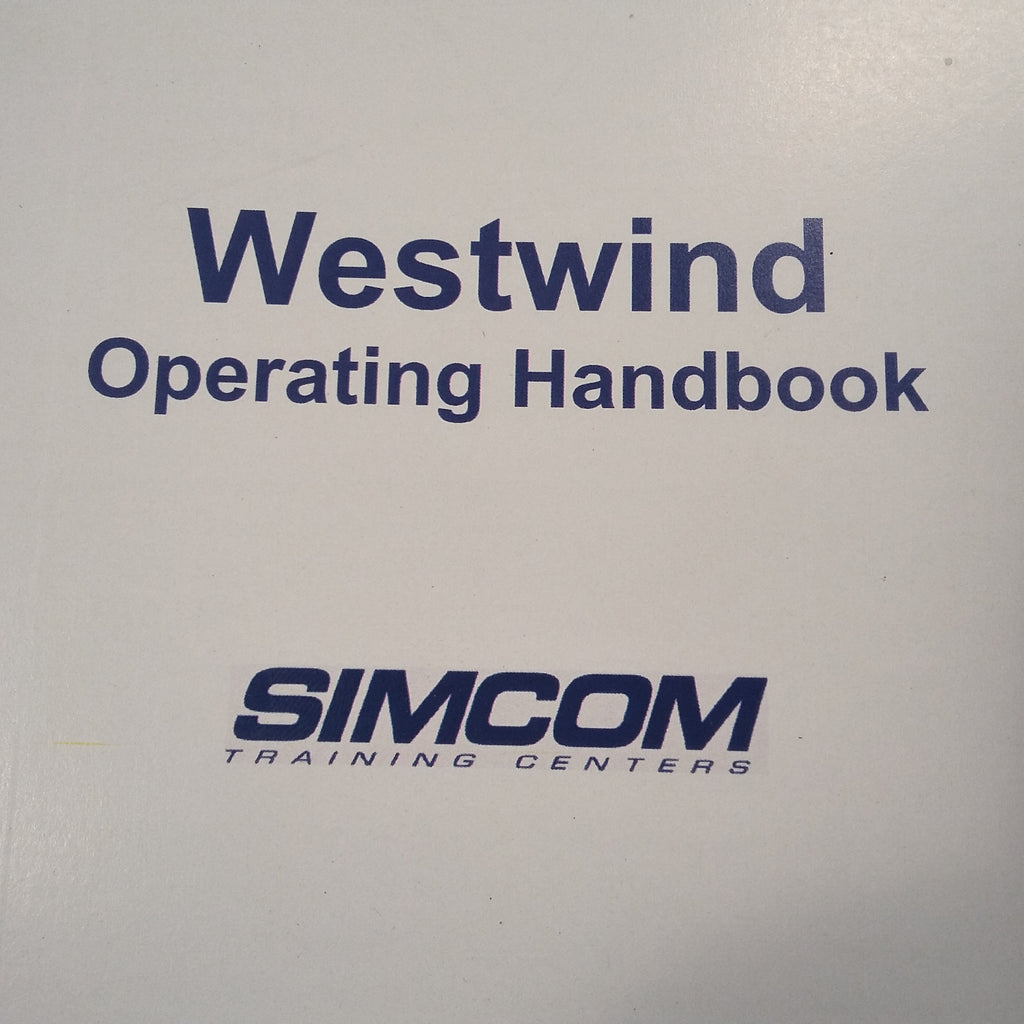 Simcom Westwind Operating Handbook.