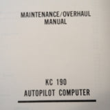 King KC 190 Autopilot Computer Service Manual.
