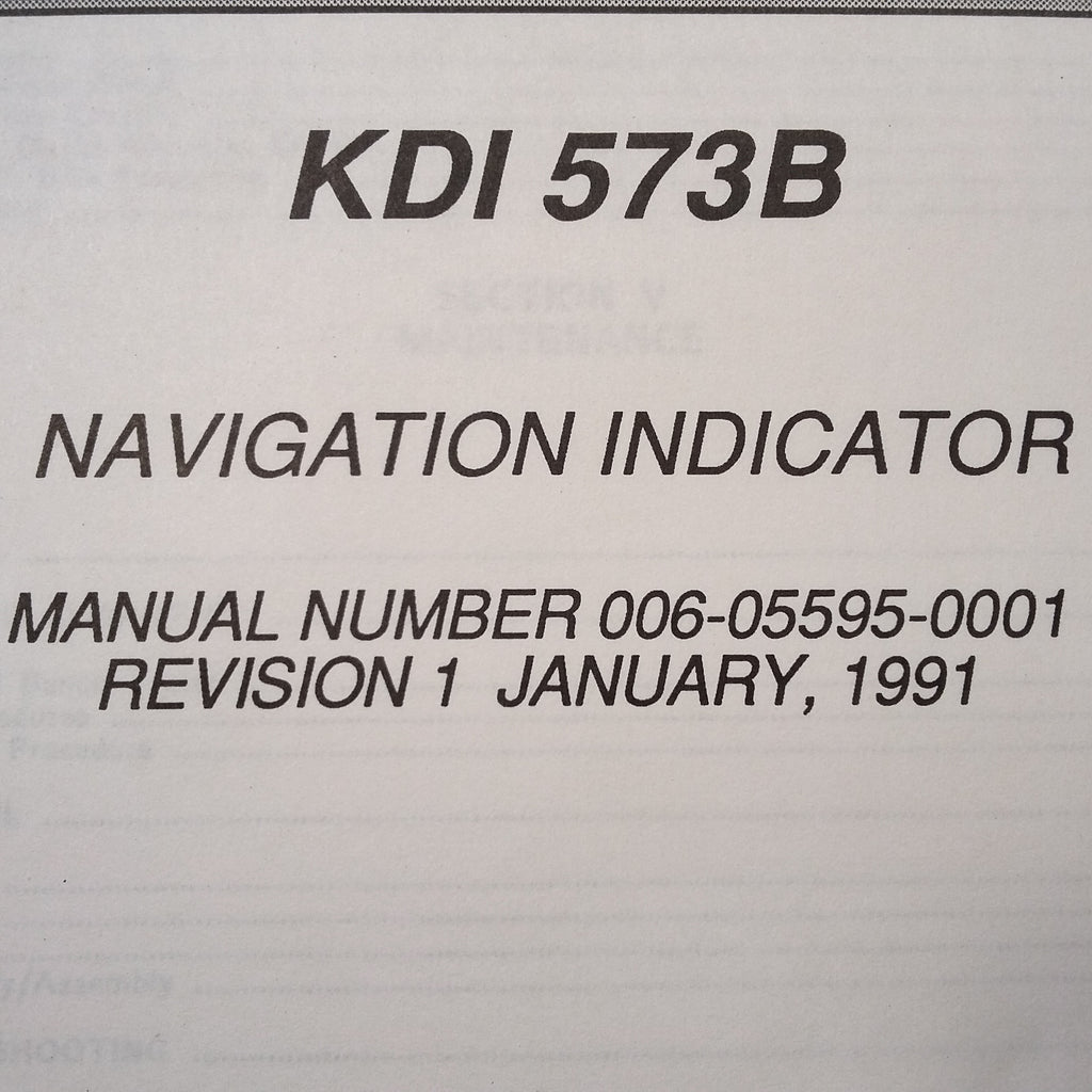 King KDI 573B Service manual.