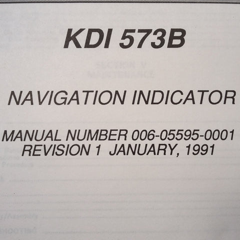 King KDI 573B Service manual.