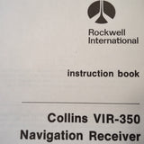 Collins VIR 350 Service manual.