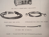 ARC TYPE H-16 VOR Standard Course Checker Instruction Manual.