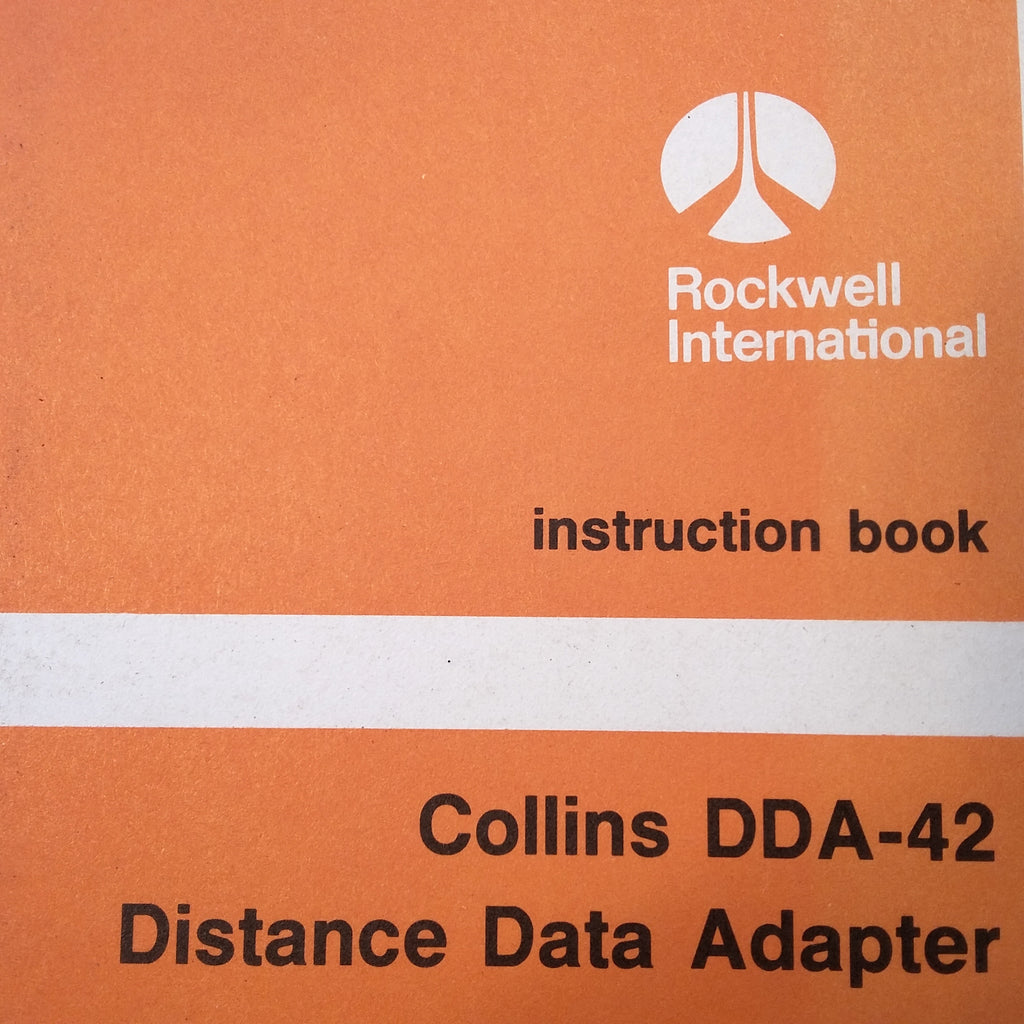 Collins DDA-42 Adapter Service manual.