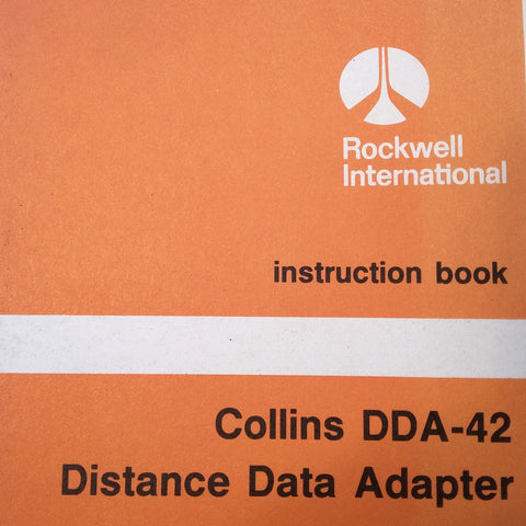 Collins DDA-42 Adapter Service manual.