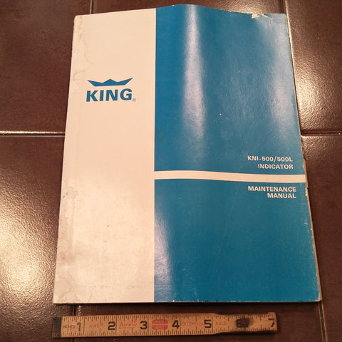 King KNI 500 and KNI 500L service manual.