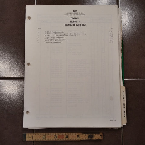King KI-201C, KI-213 & KI-214 Service Manual.