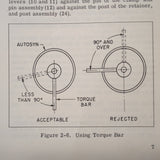 Bendix Pioneer Autosyn Synchro Position Transmitter 4559-7-A6-1 Overhaul Manual.  Circa 1957.