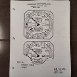 Smiths Industries Mach Airspeed Model 2083 Component Maintenance & Parts Manual.