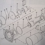 Eclipse-Pioneer Dual Autosyn Indicator 6300. 6800 & 6801 Parts Manual.  Circa 1953.