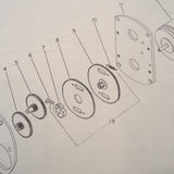 Bendix Pioneer Dual RMI Radio Magnetic Indicator 36001 & 36101 Overhaul Manual. Circa 1949.