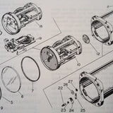 Kollsman Sensitive Maximum Allowable Airspeed Indicator 1701 series, K-3, D-9 Overhaul Manual. Circa 1953, 1956.