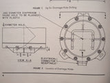 Eclipse-Pioneer Magnesyn Remote Compass System 10061 10062 Overhaul Manual.  Circa 1943.