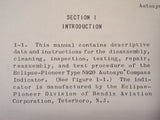 Bendix Pioneer Autosyn Compass Indicator Type 5920 Overhaul Manual.