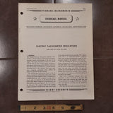 Pioneer Elect Tach 2210, 2214, 2216, 2219, 2222 Overhaul Manual.  Circa 1944.