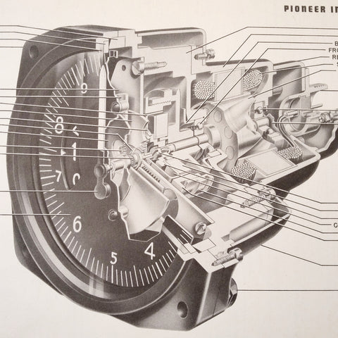 Pioneer Elect Tach 2210, 2214, 2216, 2219, 2222 Overhaul Manual.  Circa 1944.