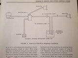 Bendix Pioneer Magnesyn Compass System 10061, 10062 Line Test Procedure Manual.  Circa 1944.